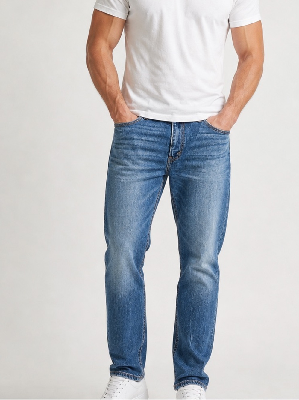 Levis 541 Men's Jeans Distressed Hems Size 36